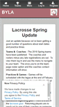 Mobile Screenshot of berlinlacrosse.org